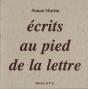 Écrits Au Pied De La Lettre - Preview