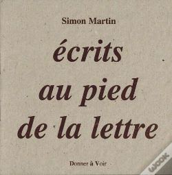 Capa do artigo Écrits Au Pied De La Lettre
