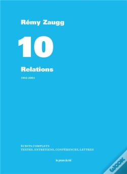 Capa do artigo Ecrits Complets - Volume 10 - Relations - 1982-2004
