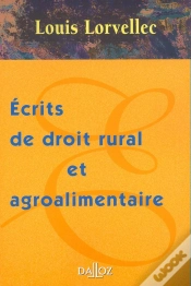 Capa do artigo Écrits De Droit Rural Et Agroalimentaire