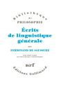 Écrits De Linguistique Générale - Preview
