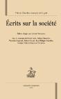 Écrits Sur La Société - Preview