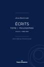 Écrits. Tome I : "Philosophie", Vol. 1 - Preview