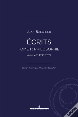 Capa do artigo Écrits. Tome I : "Philosophie", Vol. 2