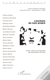 Capa do artigo Écriture Du Nom Propre
