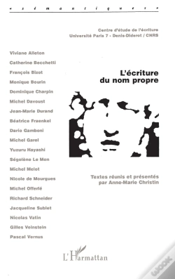 Capa do artigo Écriture Du Nom Propre