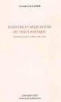 Écriture Et Désécriture Du Texte Poétique : De Maurice Scève À Saint-John Perse - Preview