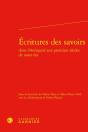 Ecritures Des Savoirs Dans L'Antiquite Aux Premiers Siecles De Notre Ere - Preview
