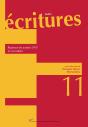 Ecritures, N° 11/2020 - Preview