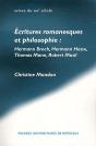Ecritures Romanesques Et Philosophie - Preview
