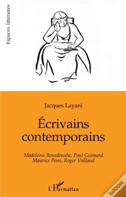 Capa do artigo Écrivains Contemporains