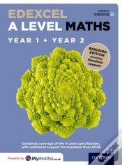 Capa do artigo Edexcel A Level Maths: A Level: Edexcel A Level Maths Year 1 And 2 Combined Student Book: Bridging Edition