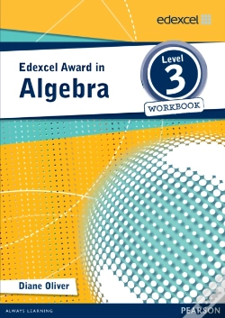 Capa do artigo Edexcel Award In Algebra Level 3 Workbook