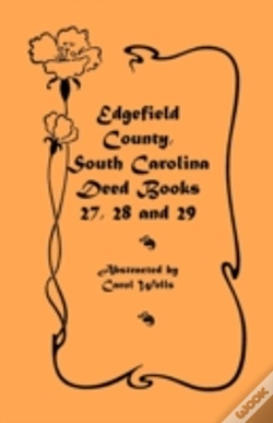 Capa do artigo Edgefield County, South Carolina: Deed B