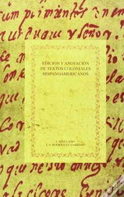 Capa do artigo Edicion Y Anotacion De Textos Coloniales