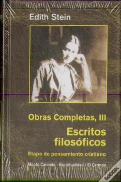 Capa do artigo Ediht Stein. Obras Completas Iii