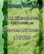 Edinburgh Lectures On Mental Science (1909) - Preview