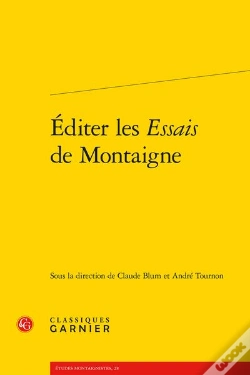Capa do artigo Éditer Les Essais De Montaigne