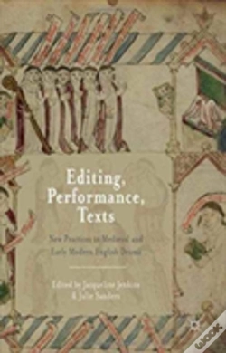 Capa do artigo Editing, Performance, Texts
