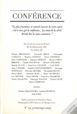 Capa do artigo Édition 2007