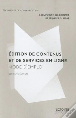 Capa do artigo Édition De Contenus Et De Services En Lignes : Mode D'Emploi (2e Édition)
