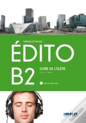 Capa do artigo Edito Niv. B2 (Ed. 2015) Santillana - Livre + Cd Mp3 + Dvd