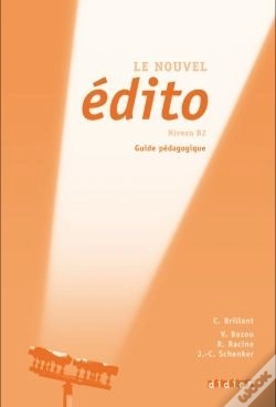 Capa do artigo Edito Nouvelle Edition B2 Guide Pedagogique