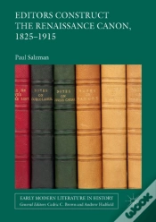 Capa do artigo Editors Construct The Renaissance Canon, 1825-1915