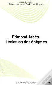 Capa do artigo Edmond Jabes : L