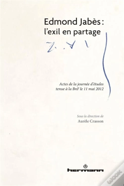 Capa do artigo Edmond Jabes : L'Exil En Partage