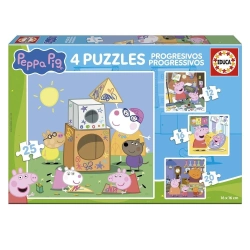 Capa do artigo EDUCA - Progresivos Peppa Pig 12-16-20-25 20326
