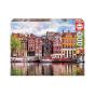 EDUCA - Puzzle 1000 Casas Dançantes, Amsterdão 18458 - Preview