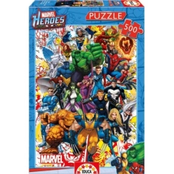 Capa do artigo EDUCA - Puzzle 500 Heróis da Marvel 15560