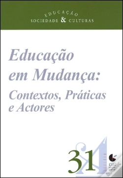 Capa do artigo Educação, Sociedade & Culturas - N.º 31