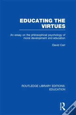 Capa do artigo Educating The Virtues (Rle Edu K)