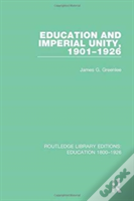 Education And Imperial Unity, 1901-1926