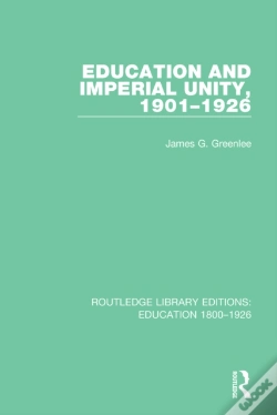 Capa do artigo Education And Imperial Unity, 1901-1926