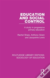 Capa do artigo Education And Social Control