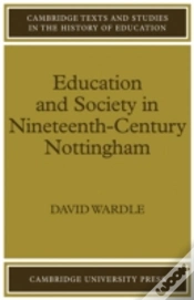 Capa do artigo Education And Society In Nineteenth-Century Nottingham