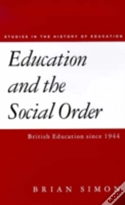 Capa do artigo Education And The Social Order