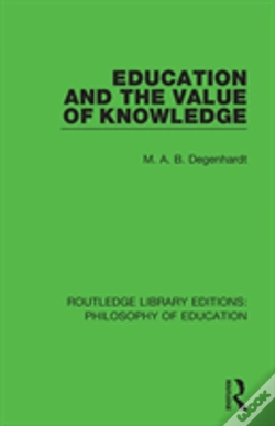 Capa do artigo Education And The Value Of Knowledge