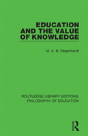 Education And The Value Of Knowledge - Preview