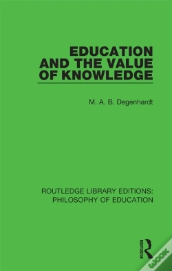 Capa do artigo Education And The Value Of Knowledge