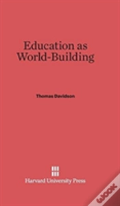 Capa do artigo Education As World-Building