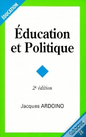 Capa do artigo Éducation Et Politique (2e Édition)