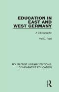 Education In East And West Germany