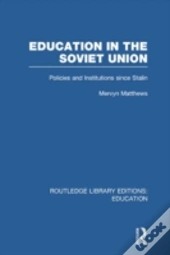 Education In The Soviet Union