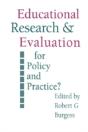 Education Research And Evaluation: For Policy And Practice? - Preview