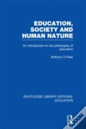 Capa do artigo Education, Society And Human Nature (Rle Edu K)
