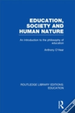 Capa do artigo Education, Society And Human Nature (Rle Edu K)